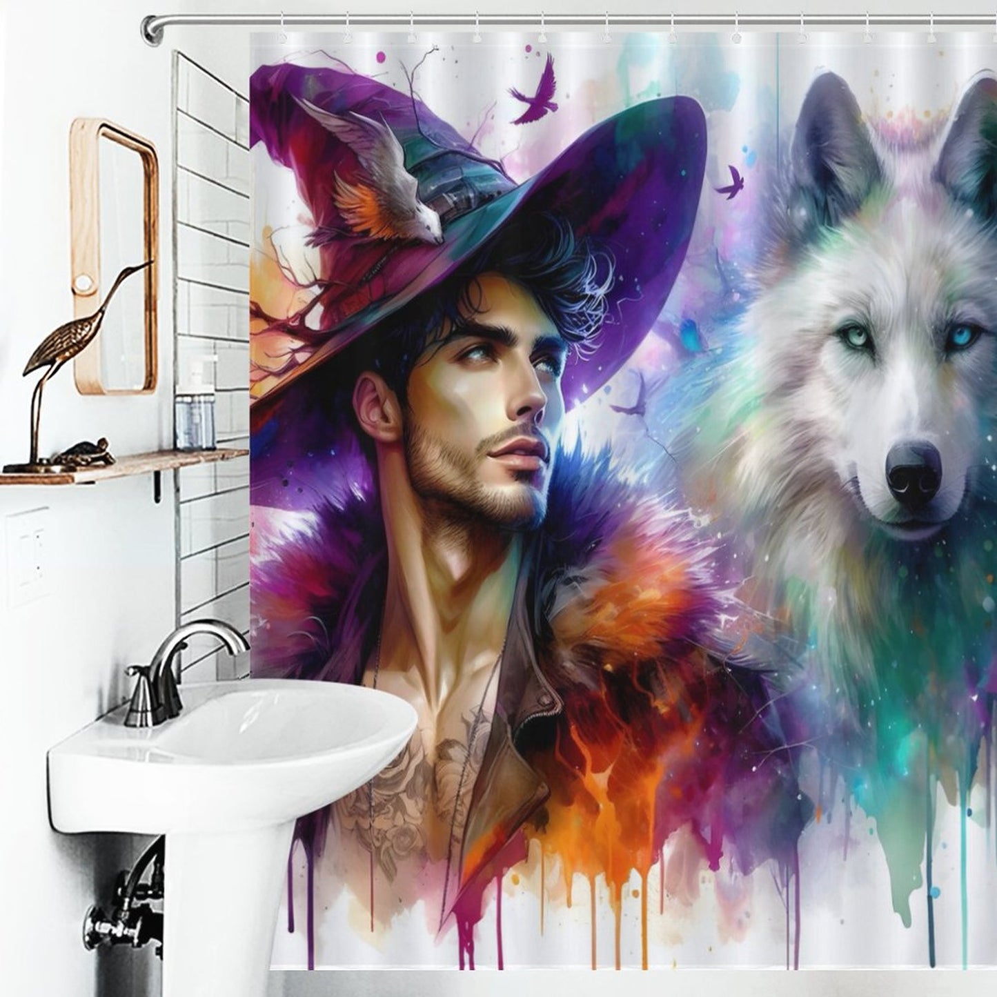 Magickal Shower Curtains