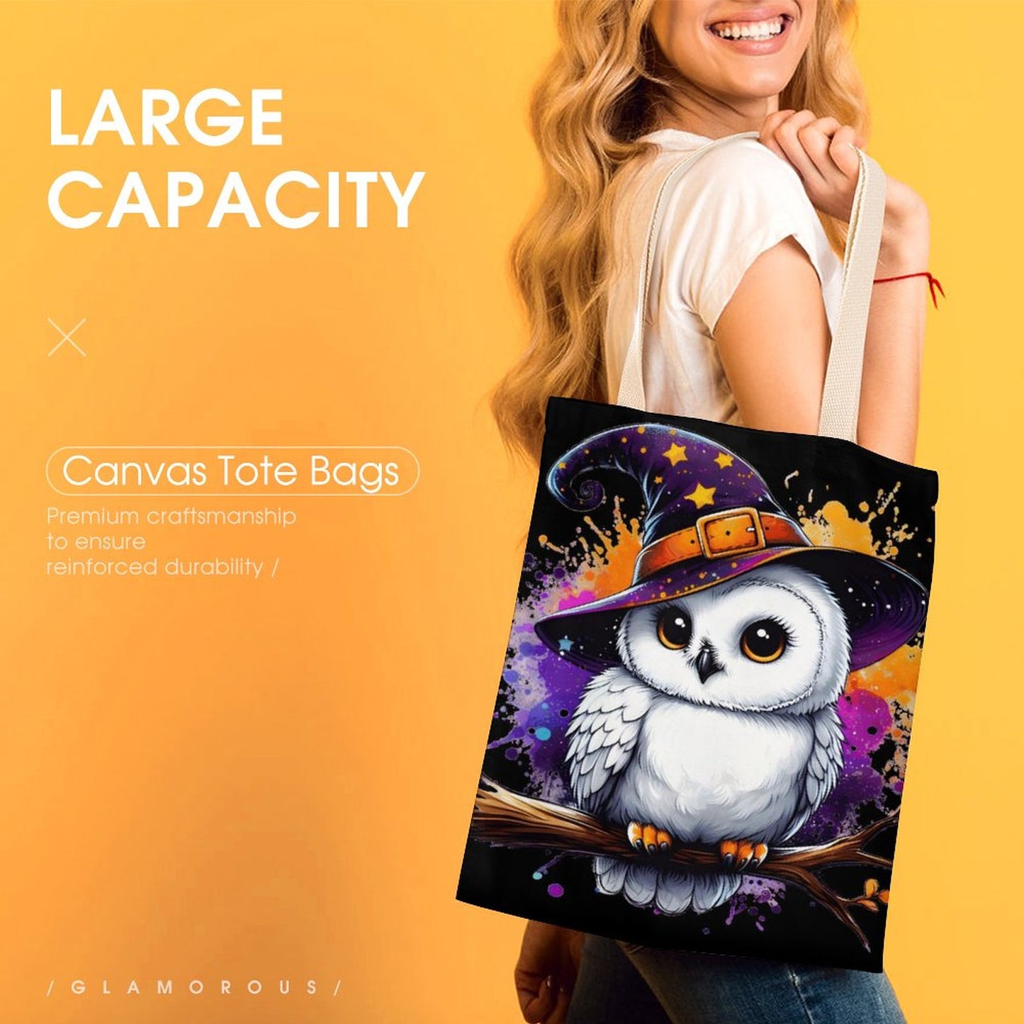 Tote Canvas Bag (Dual-sided Printing)