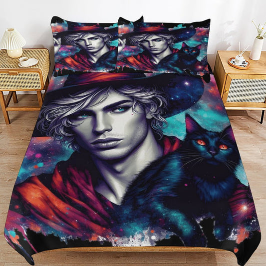 3-Piece Bedding Set (Dual-sided Printing)