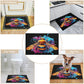 Crystal Velvet Bedroom Floor Mat