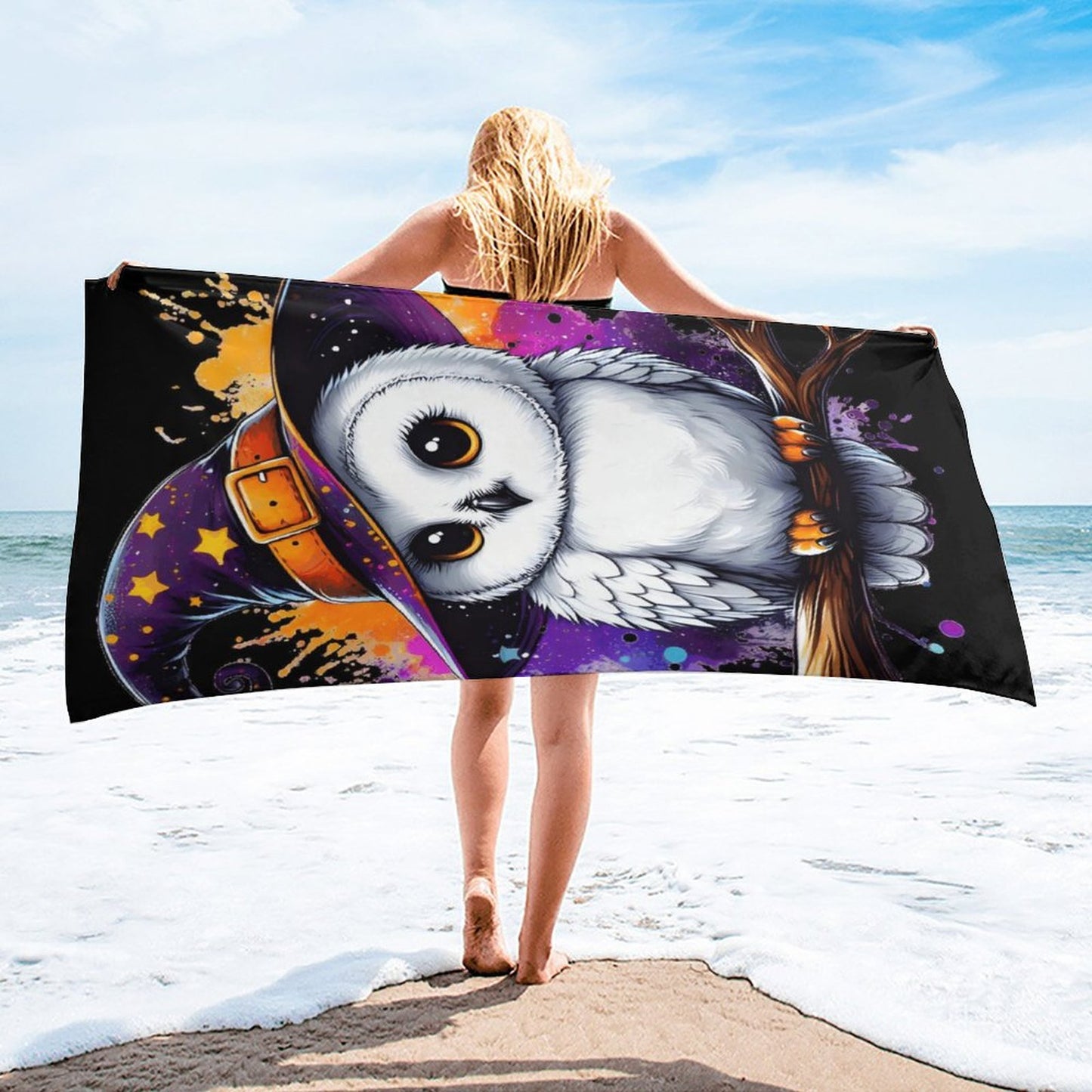 Owl Bath Towel