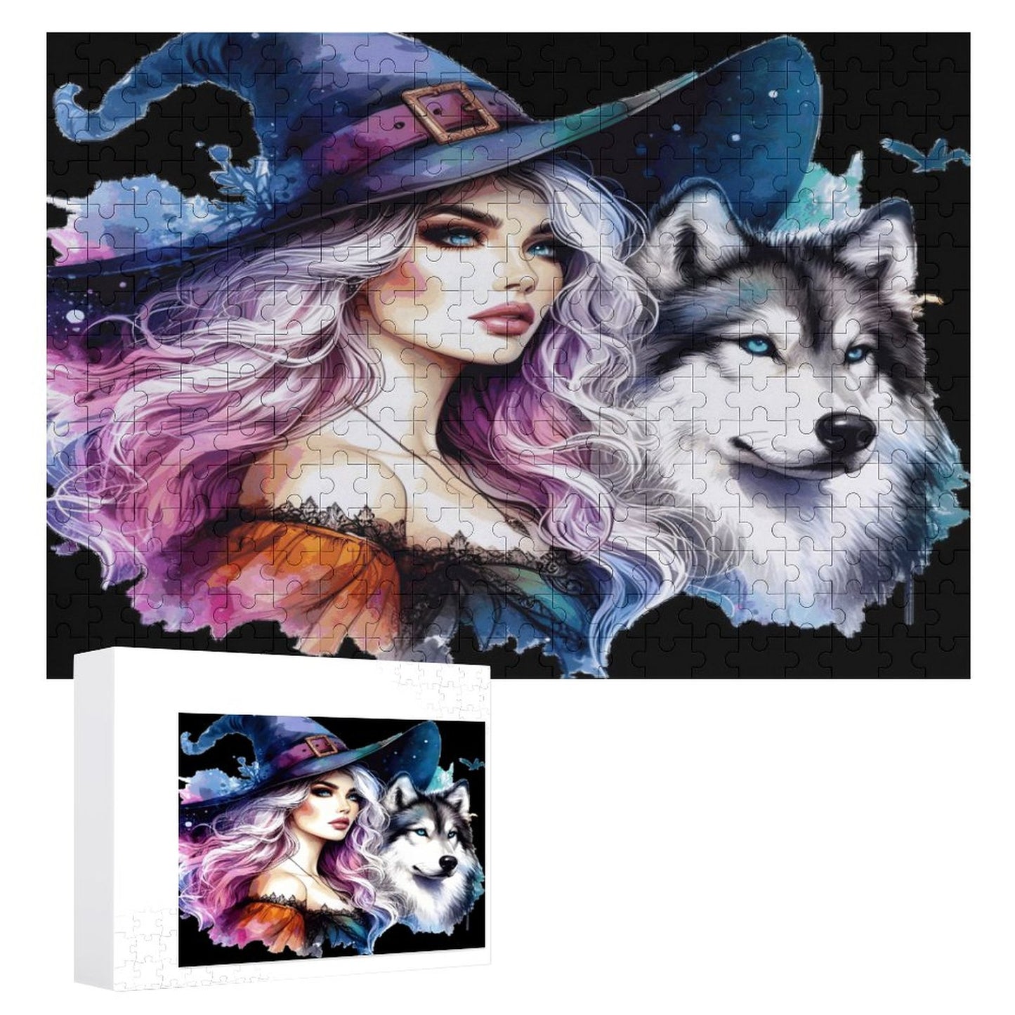 Wooden Witch Jigsaw Puzzles