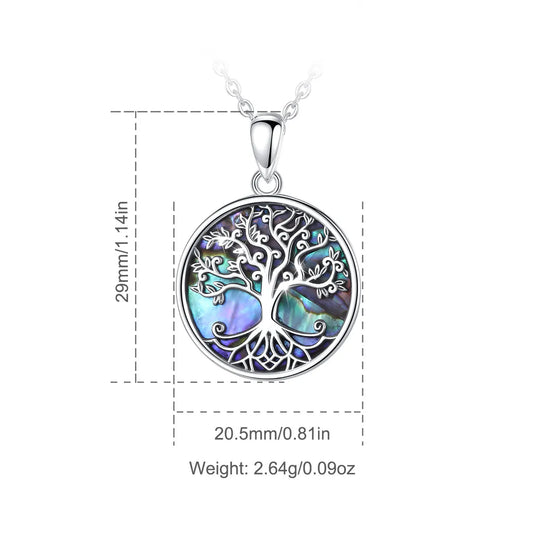 925 Sterling Silver Tree of Life Pendant