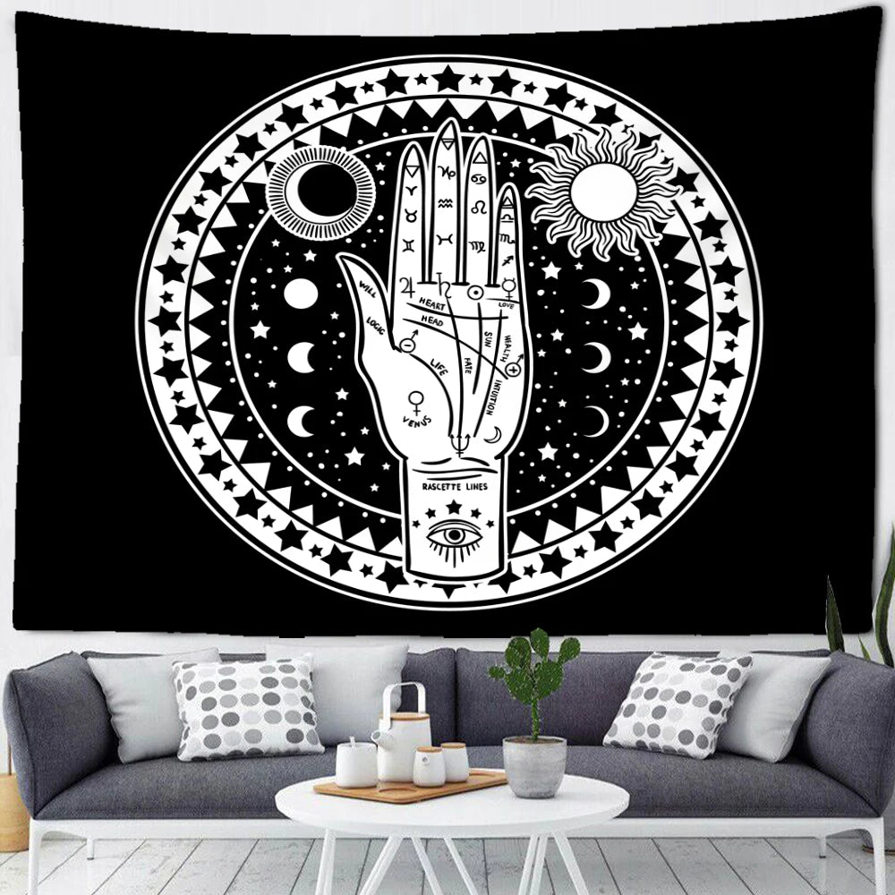 Witch Tapestry Wall Hanging