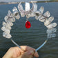 Crescent Moon Ocean Crystal Crowns