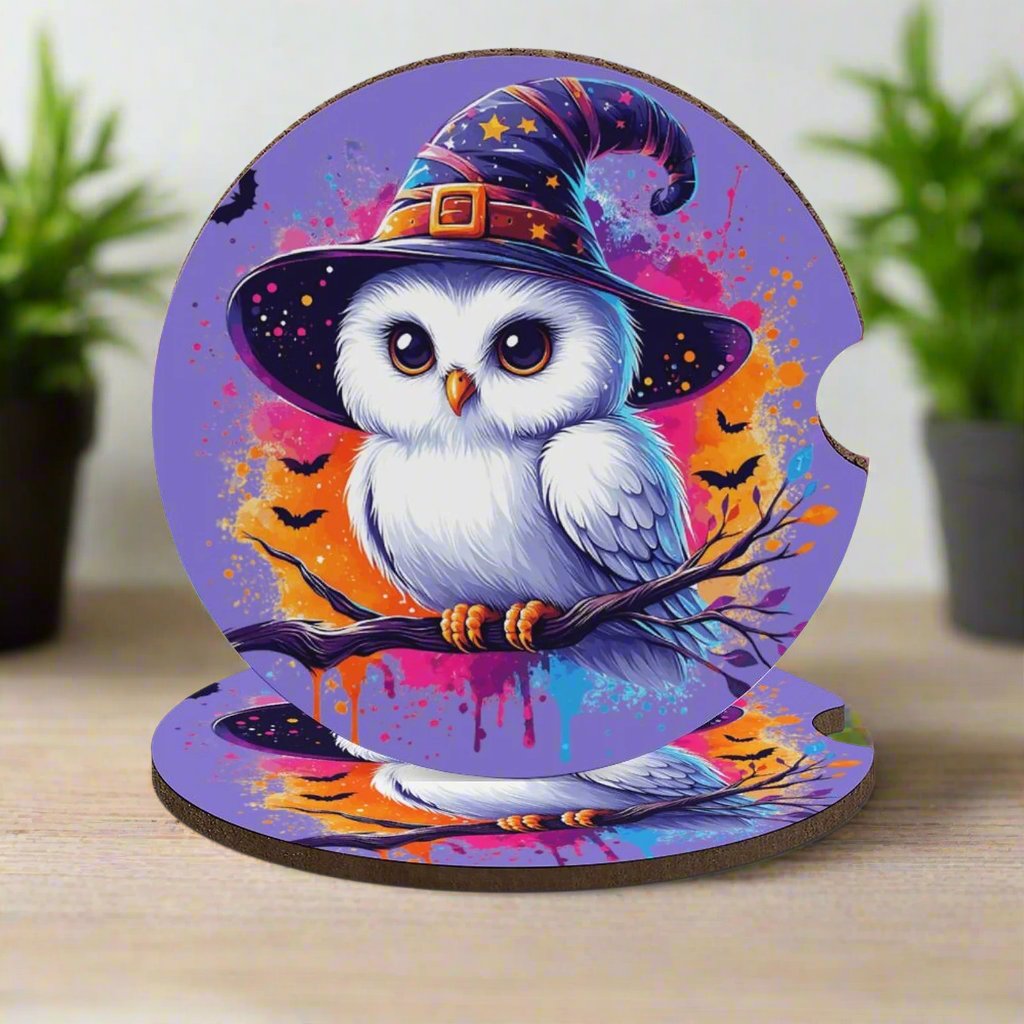 Witchy Car Coasters