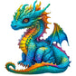 Baby Dragon Wooden Jigsaw Puzzle