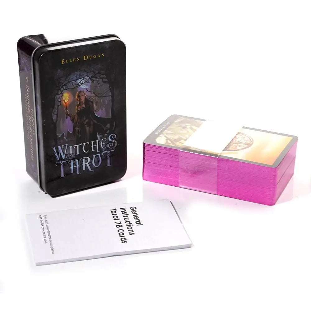 Witches Tarot In A Metal Box