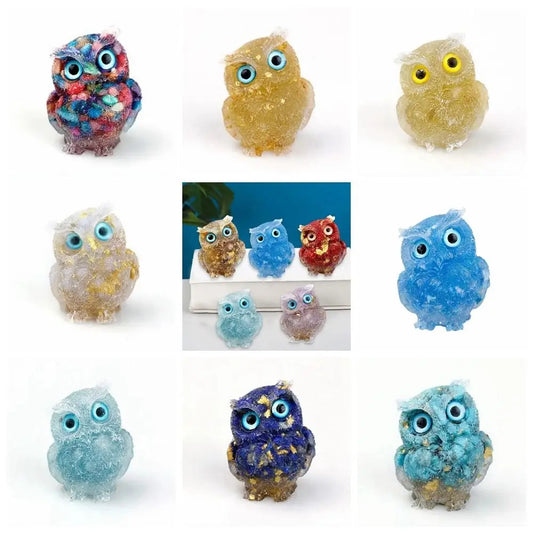 Cute Mini Owl Figurines