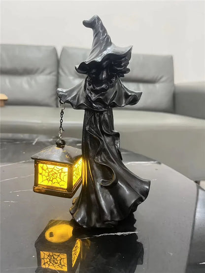 Resin Witch Lantern