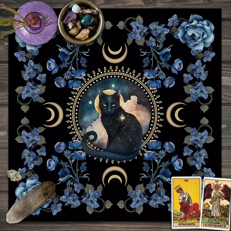 Mystical Cat Altar Cloth