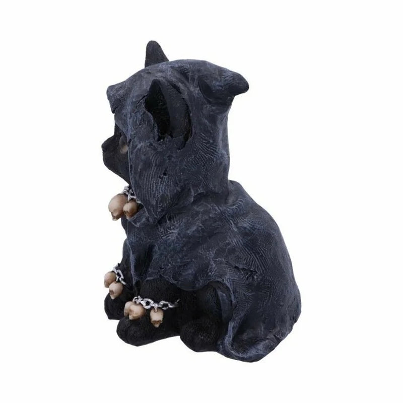 Cloaked Black Cat Figurine
