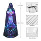 Adult Psychedelic Mushroom Hooded Cape