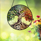 Tree of Life Stained Acrylic Suncatcher