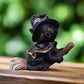 Witchy Cat Figurines