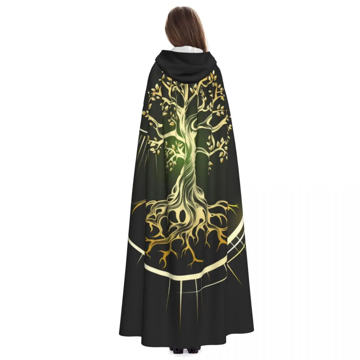Adult Tree Of Life Hooded Cape