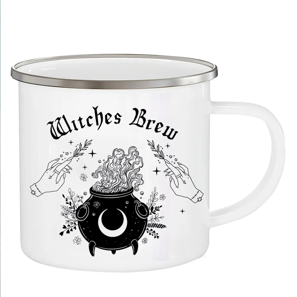 Witches Brew Enamel Mug