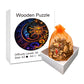 Moon And Sun - Yin Yang - Wooden Jigsaw Puzzle