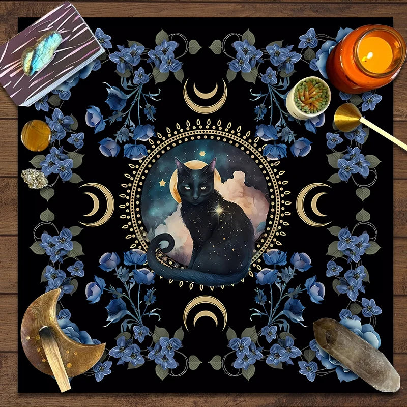 Mystical Cat Altar Cloth