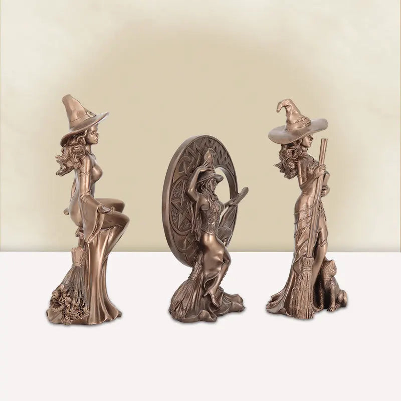 Enchanting Witch Statue
