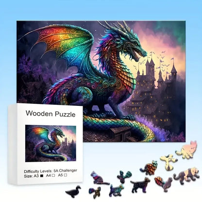 Dragon King Wooden Jigsaw Puzzle