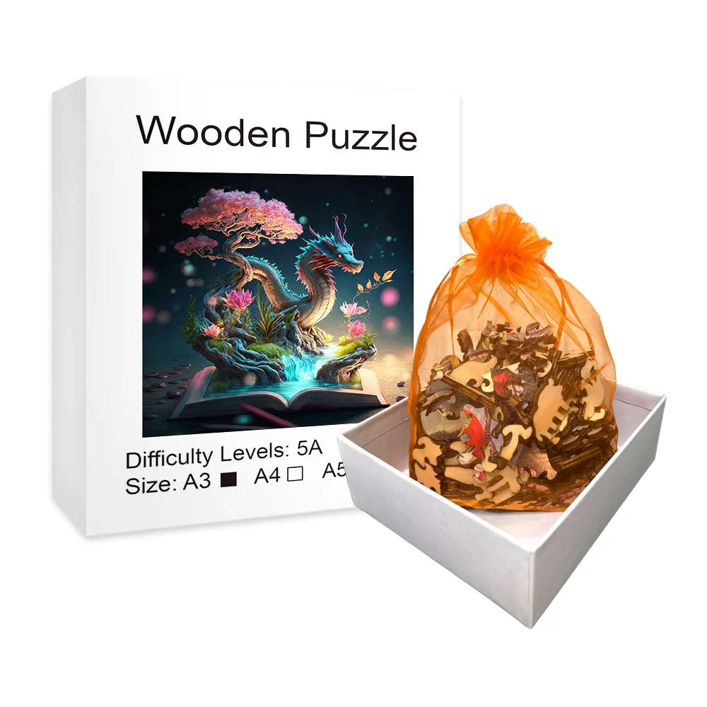 Mysterious Dragon King Jigsaw Puzzle
