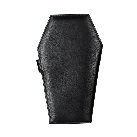 Coffin-shaped Purse Bifold Stylish Credit Card Holder