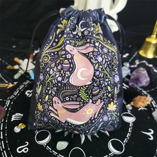 Various Tarot Or Oracle Card Storage Bags