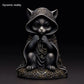 Magical Black Cat Resin Figurine