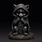 Magical Black Cat Resin Figurine