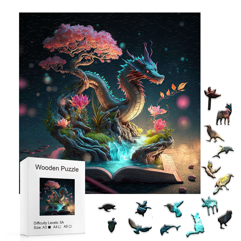 Mysterious Dragon King Jigsaw Puzzle