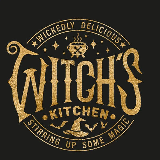 Witch's Kitchen Stirring Up Some Magic Apron