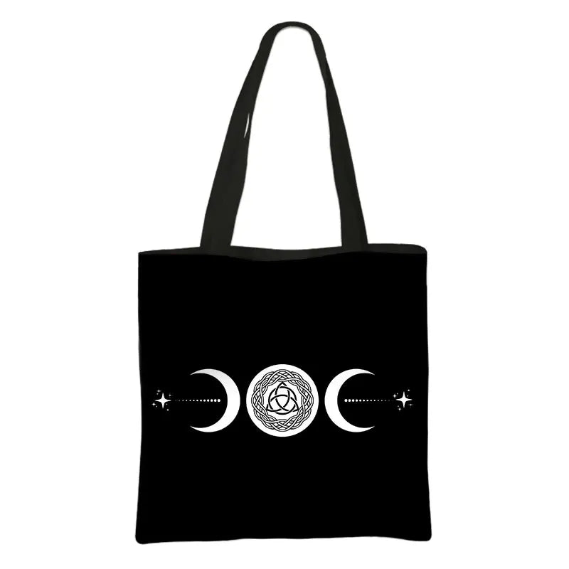 Witch Print Tote Bags