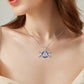 925 Sterling Silver Witch Knot Necklace