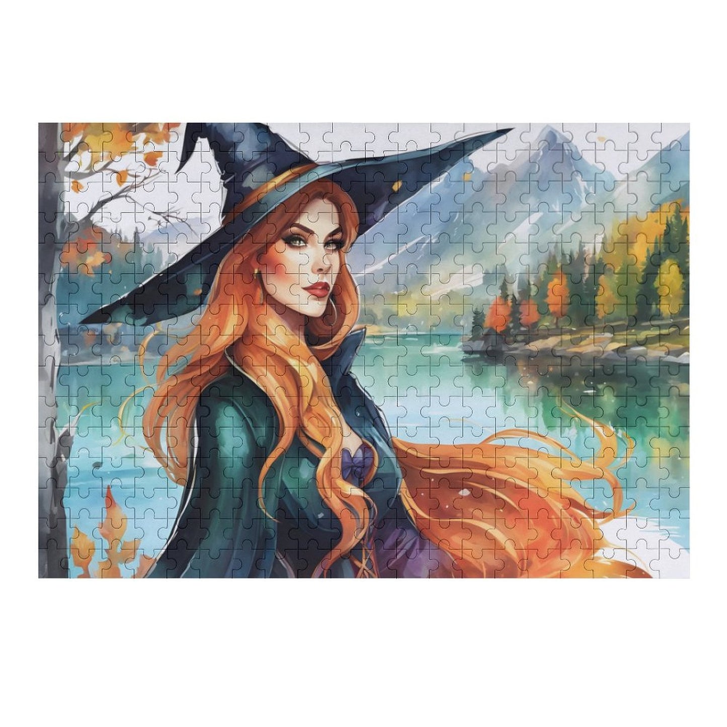 Witch Wooden Jigsaw Puzzles