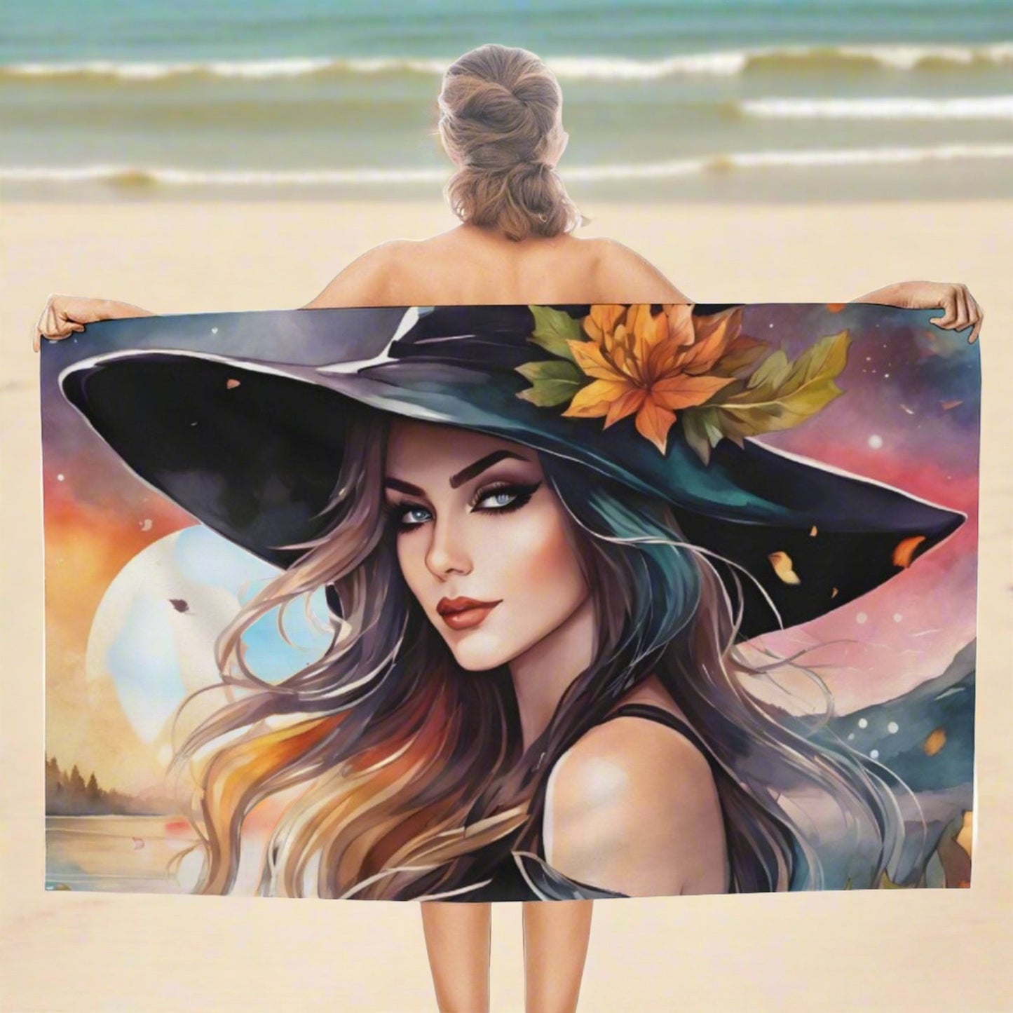 Magick Beach Towel for Adults