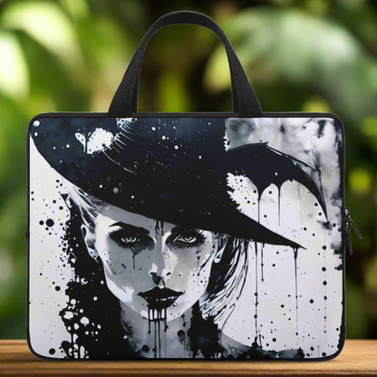 Female Witch Laptop Bags