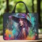 Female Witch Laptop Bags