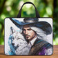 Male Witch Laptop Bags