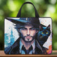 Male Witch Laptop Bags