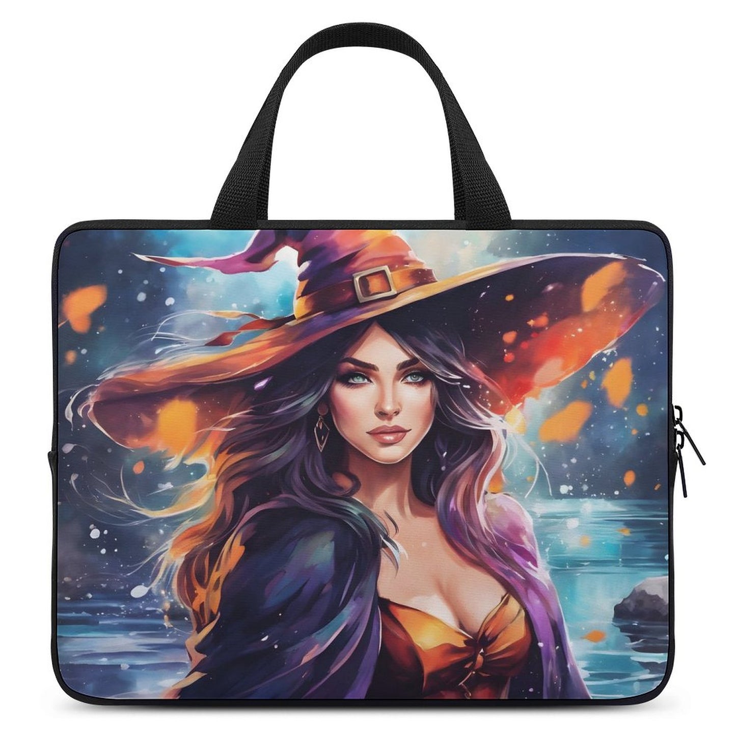 Female Witch Laptop Bags