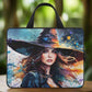 Female Witch Laptop Bags