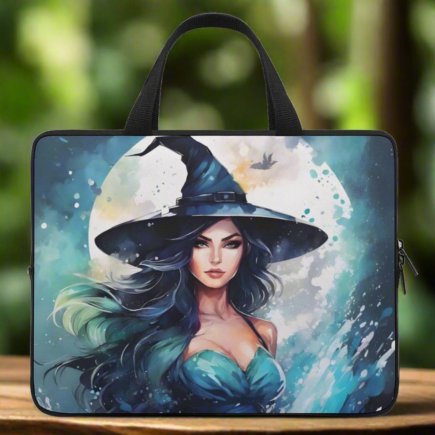 Female Witch Laptop Bags