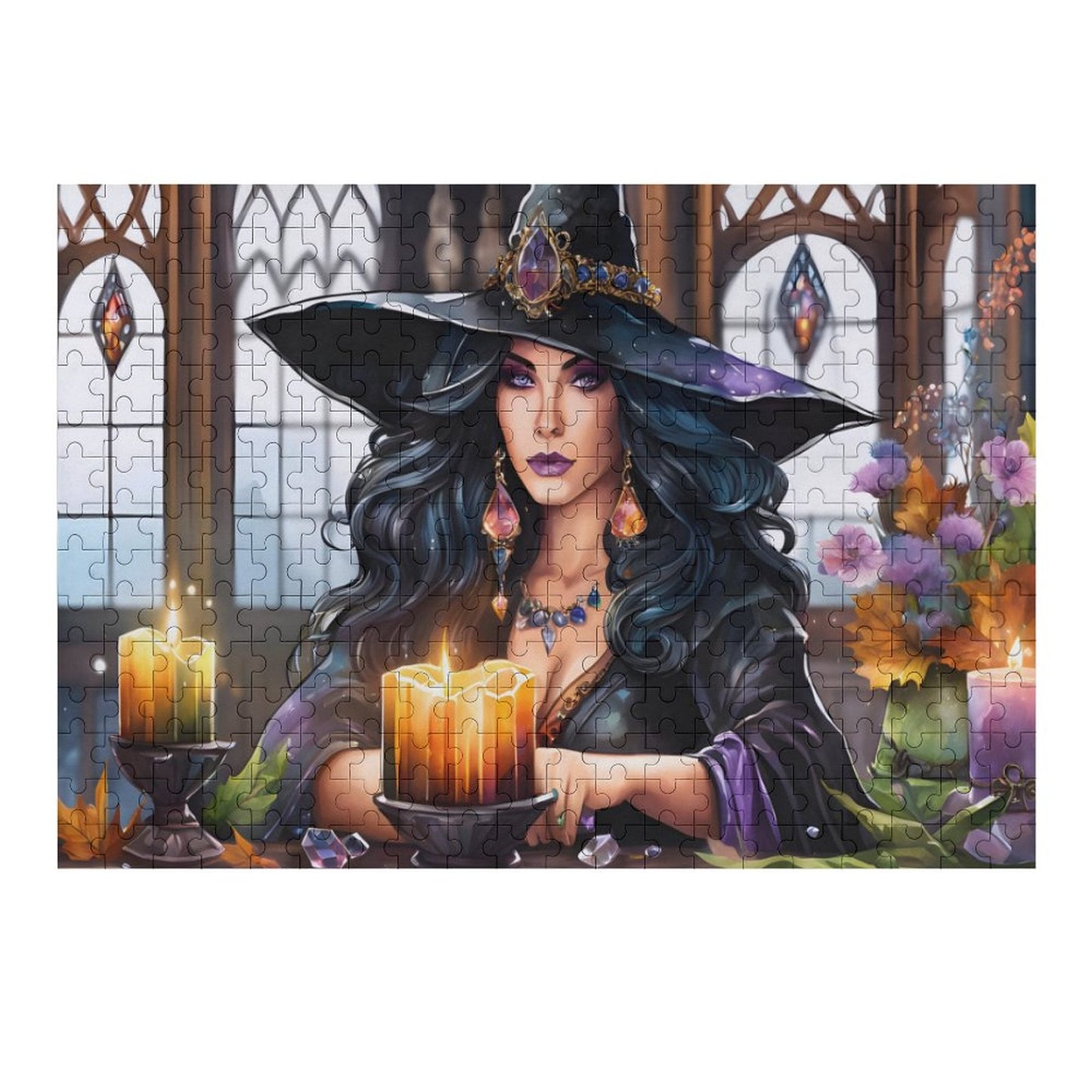 Witch Wooden Jigsaw Puzzles