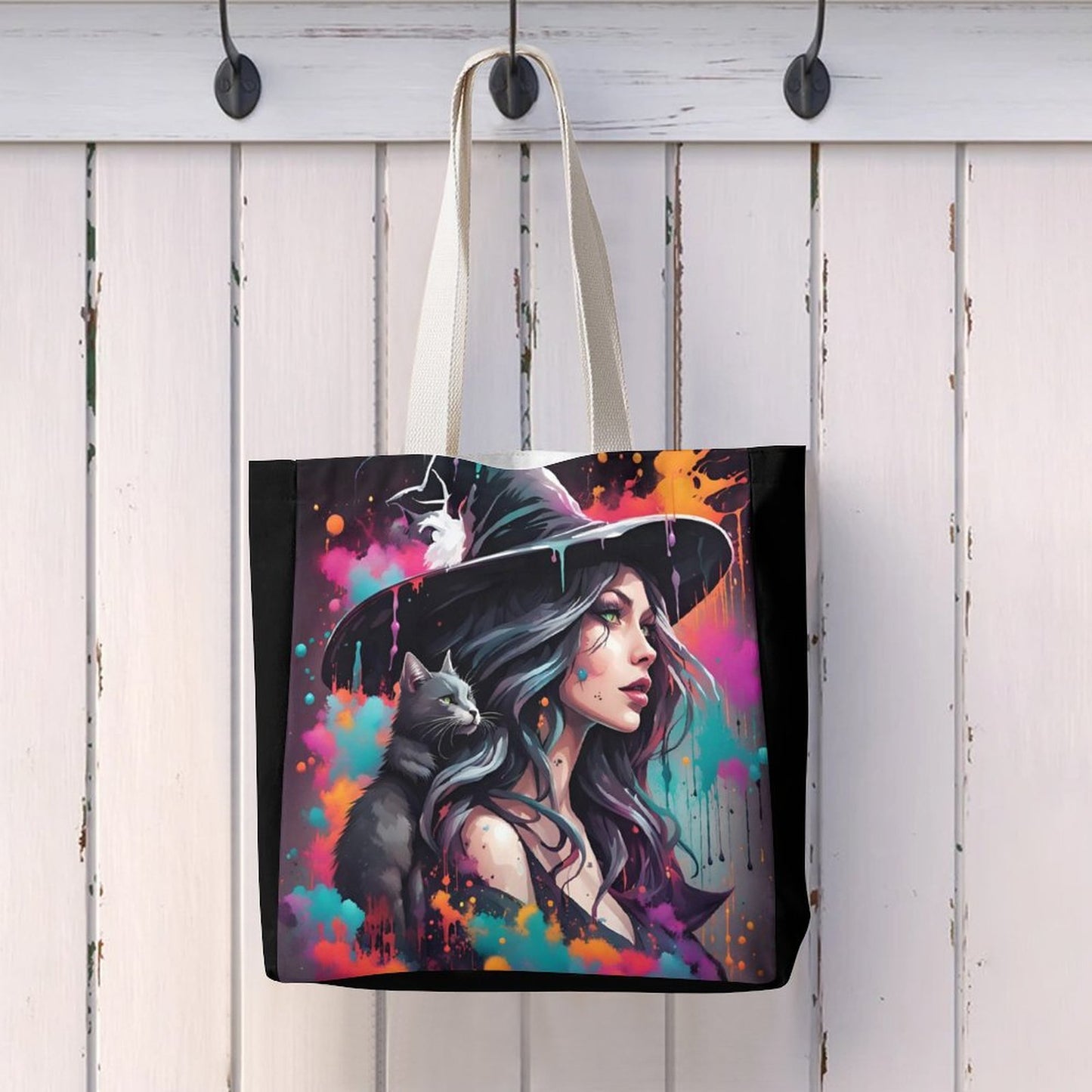 Witch Canvas Tote Bags