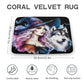 Coral Velvet Rug-15.7"x23.6"/ 40x60cm