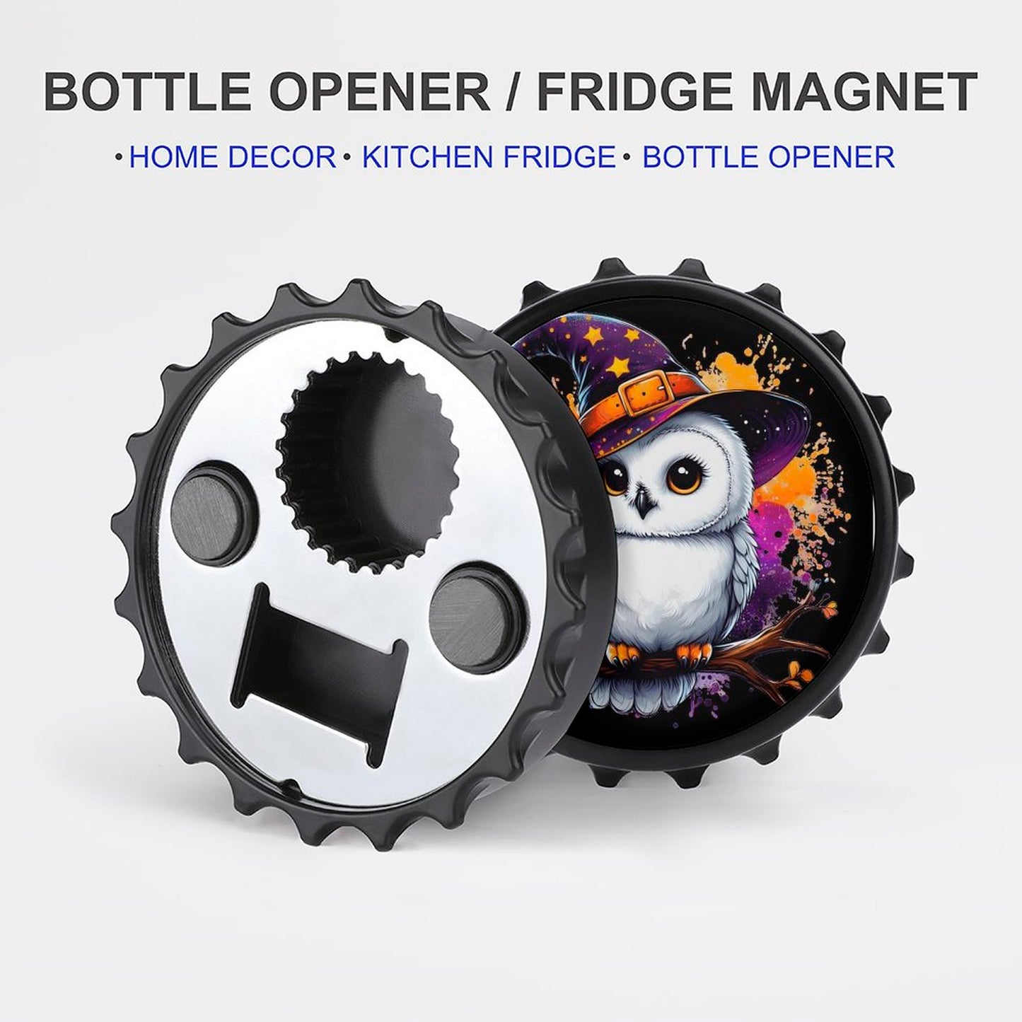 Magnetic Owl Bottle Opener