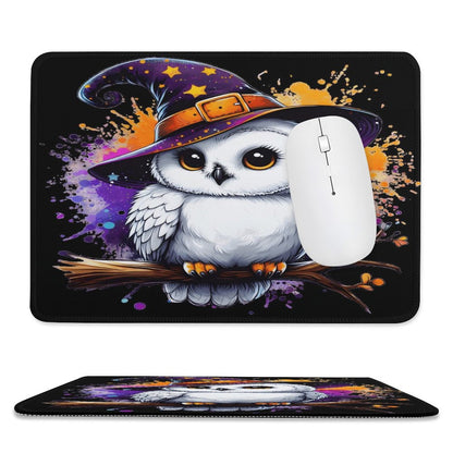 Custom Over-locking Owl Mouse Pad