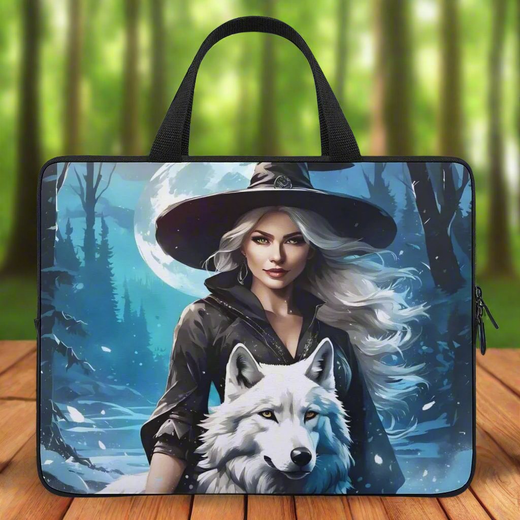 Beautiful Witch Laptop Bags