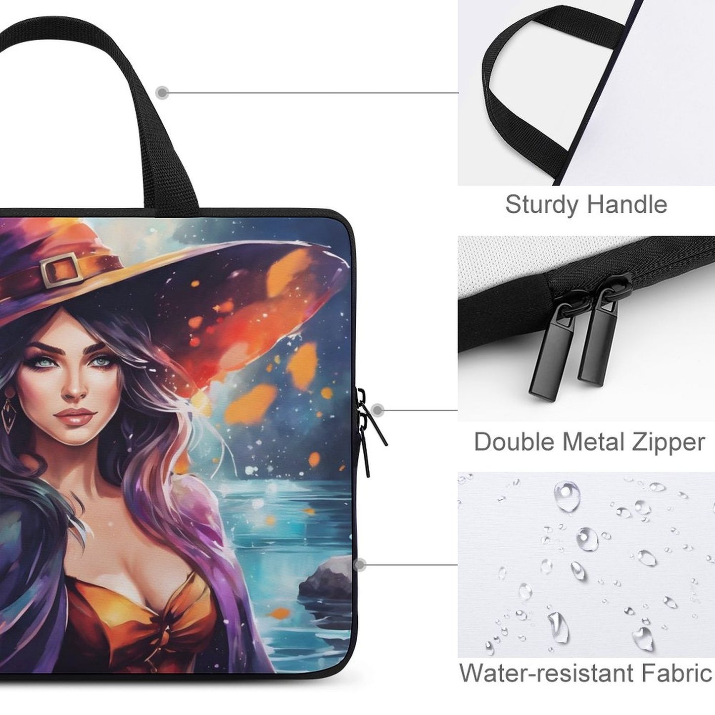 Water Witch Laptop Bag